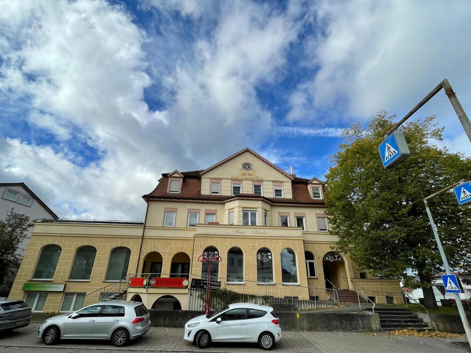 Ferienwohnung Schulerhaus Stetten am Kalten Markt Bagian luar foto