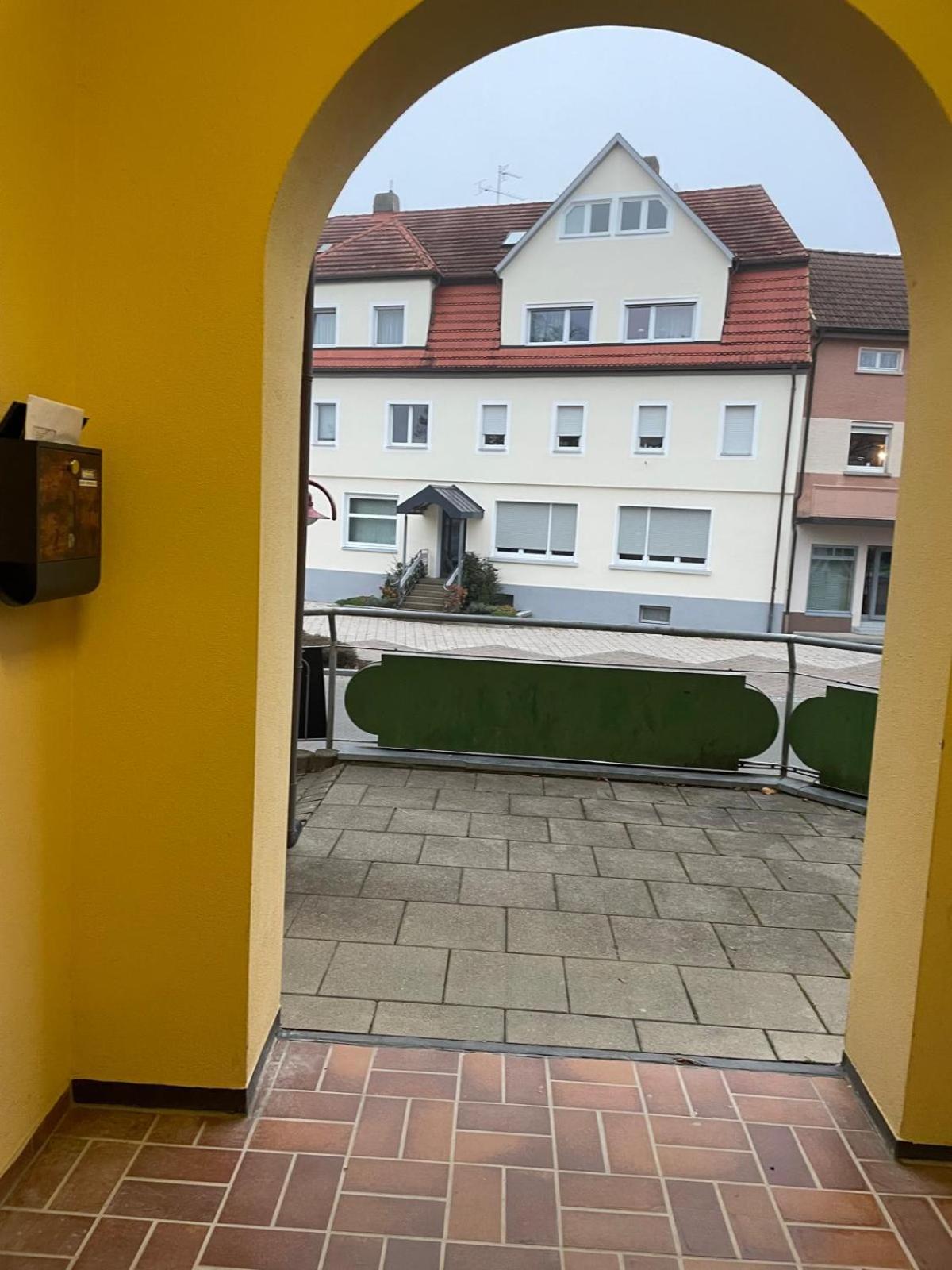 Ferienwohnung Schulerhaus Stetten am Kalten Markt Bagian luar foto